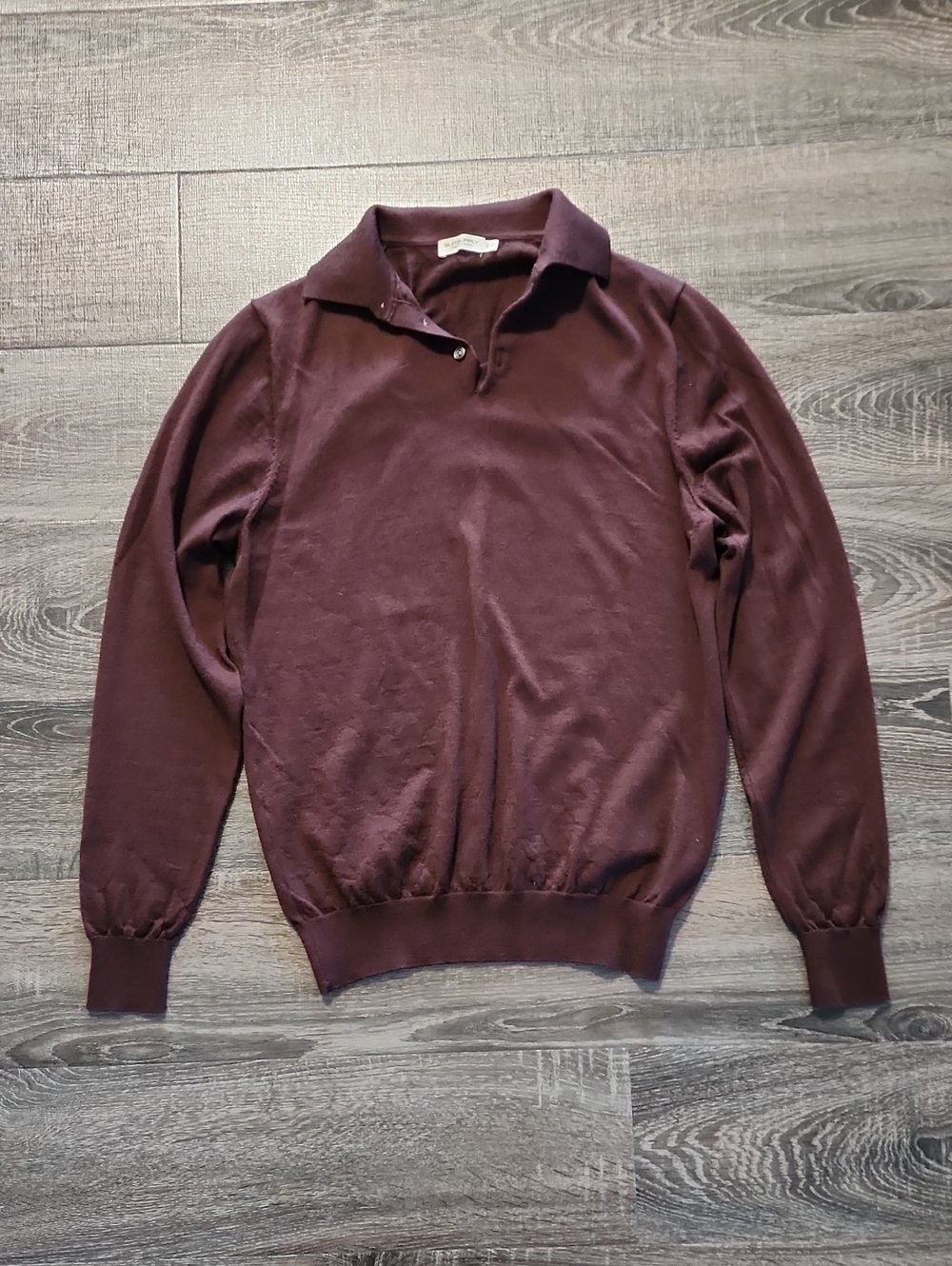 🌵 SUITSUPPLY Long Sleeve Wool Polo 🌵